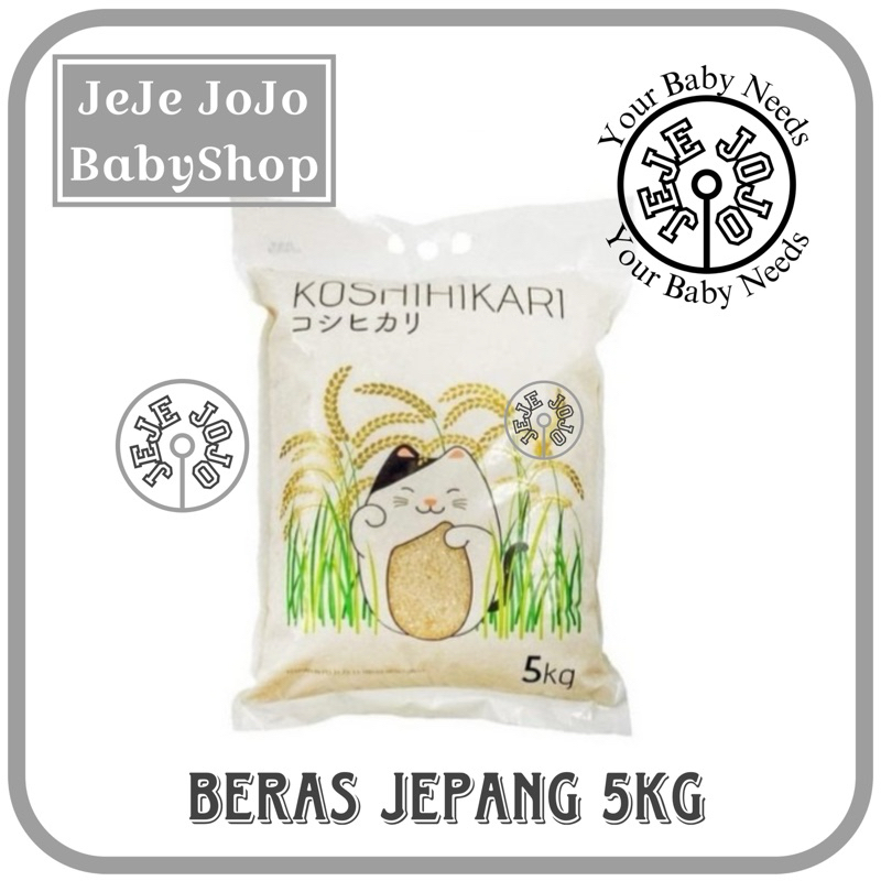 

Koshihikari Rice 5kg - Beras Jepang Mpasi - Beras Mpasi - Beras Sushi - Beras Pulen