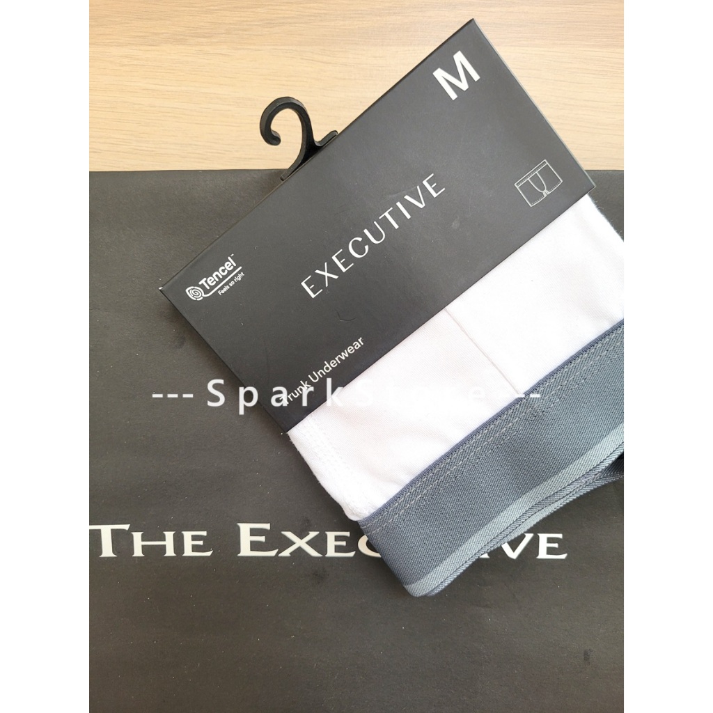 [NEW][BARU] The Executive Celana Dalam Boxer Trunk Polos Putih
