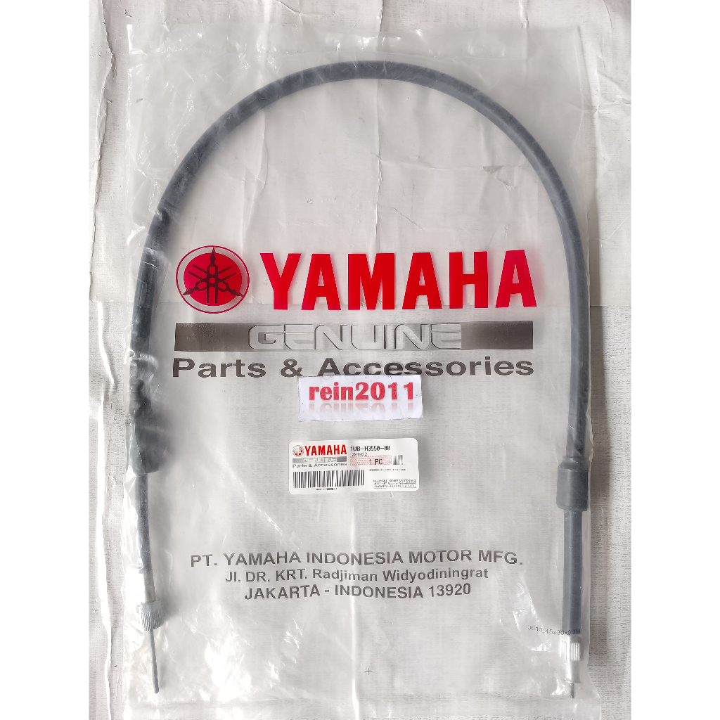 TALI KABEL SPEEDOMETER SPIDO KM FINO 115 KARBU ASLI ORI YAMAHA 1UB H3550 00