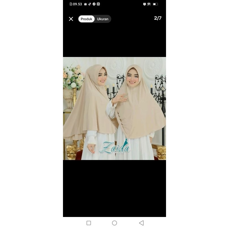 Jilbab instan bergo sport jilbab dagu jilbab ped jilbab non ped bergo Maryam Khimar jomb Syafi'i jil