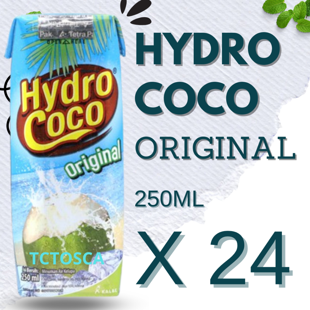 

Hydro Coco 250 ml 1 karton isi 24 pcs