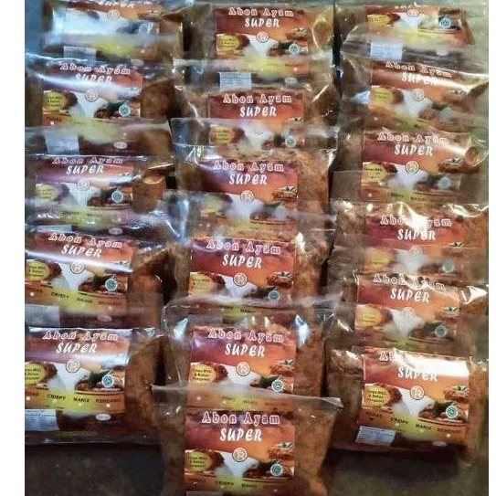 

Grosir abon ayam super kemasan 50g