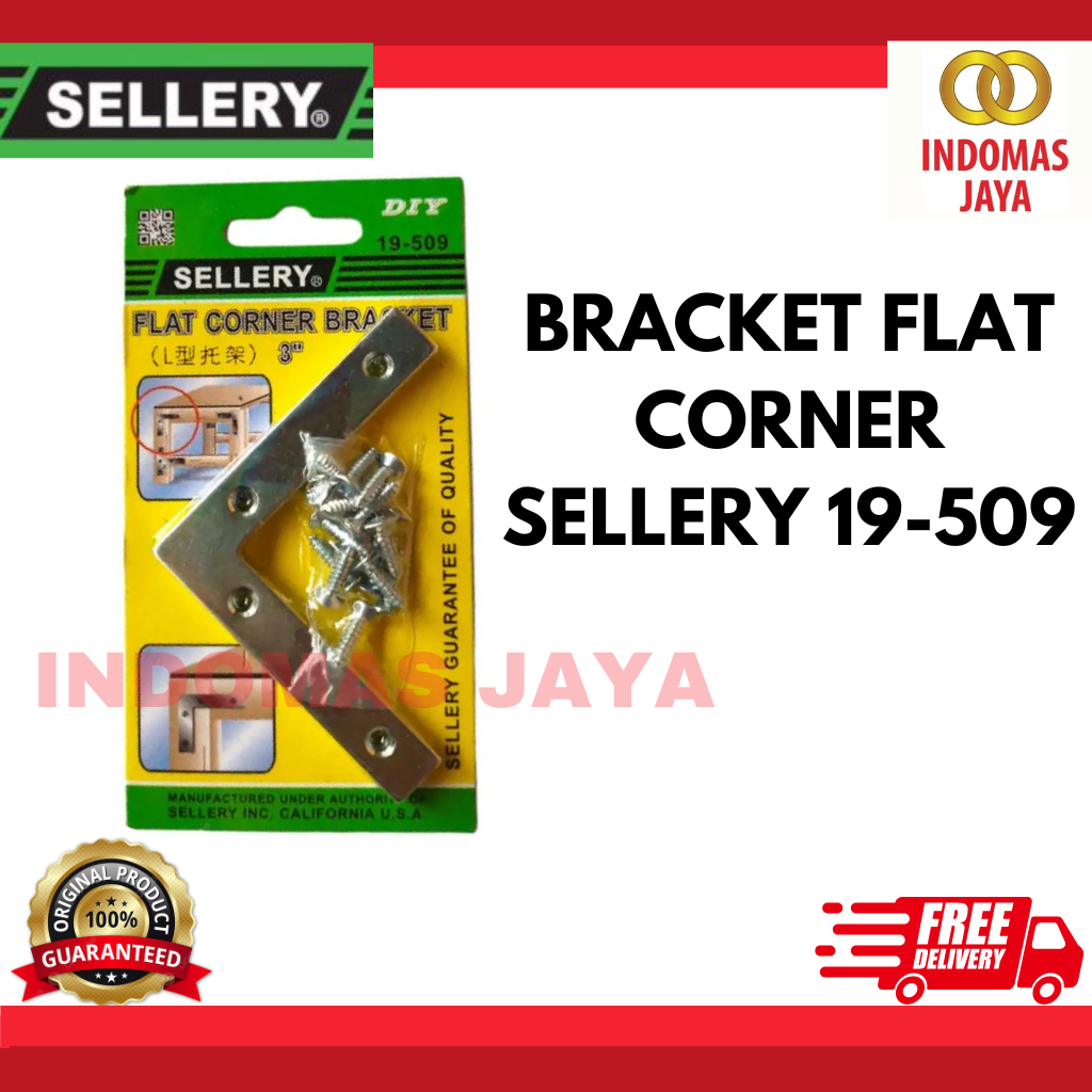 BRACKET FLAT CORNER SELLERY 19-509