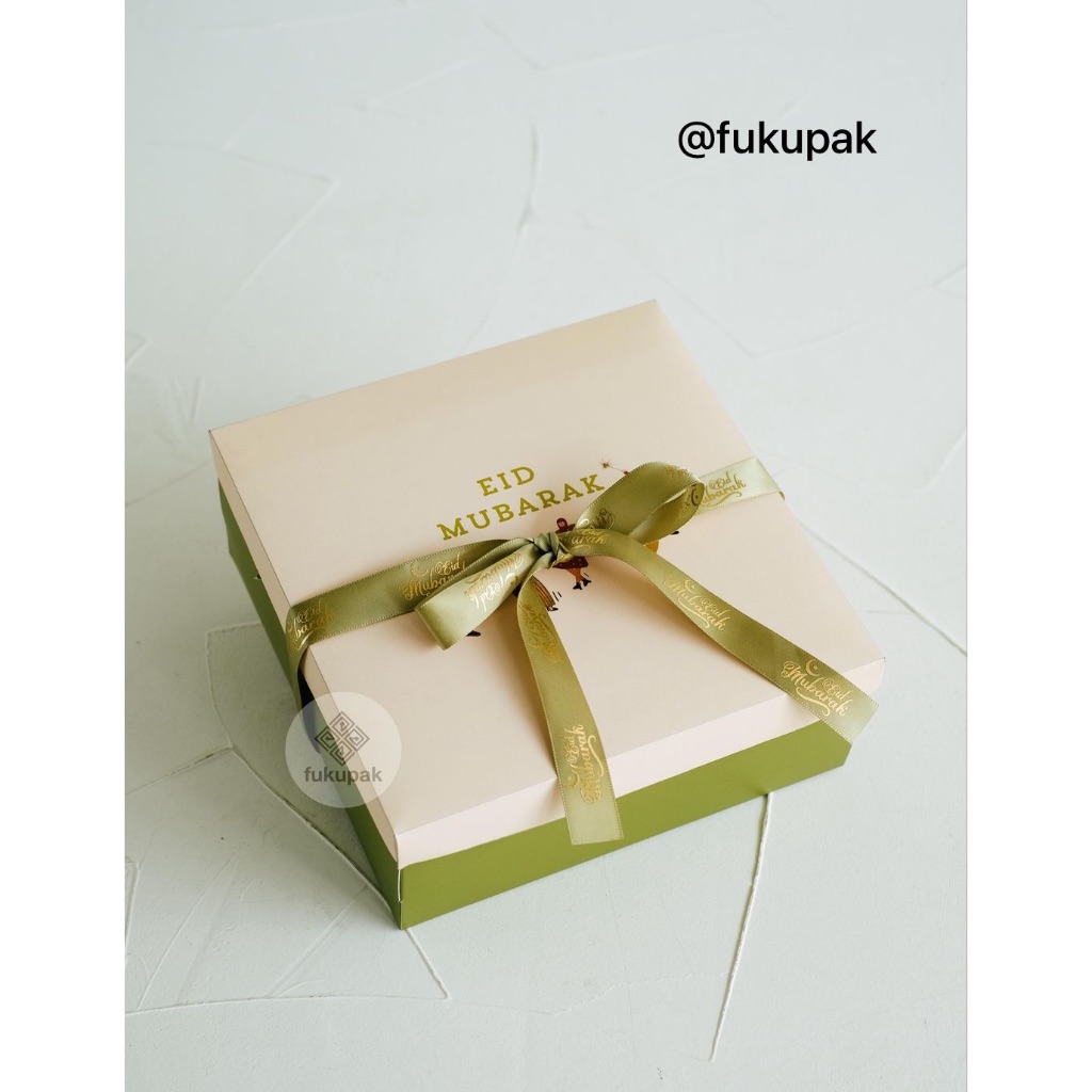 

Box 20x20 (10pcs) kotak kue cake dus brownies roti nasi