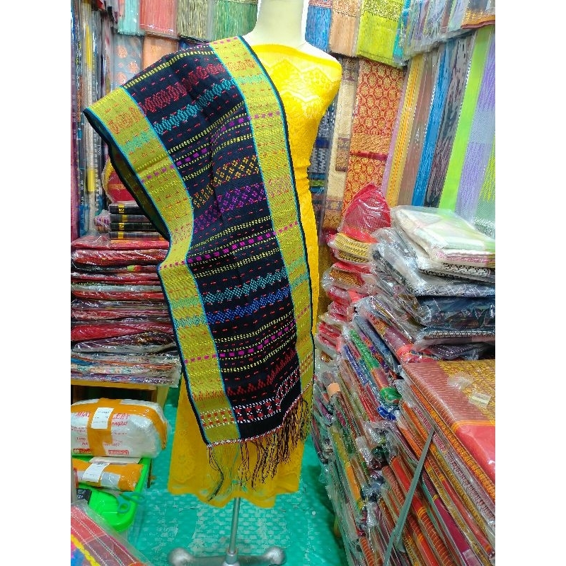 Hande Hande Ulos Sadum Tenun Tangan +Selendang SADUM