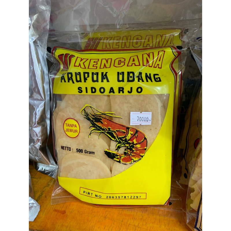 

krupuk udang kencana 500gr