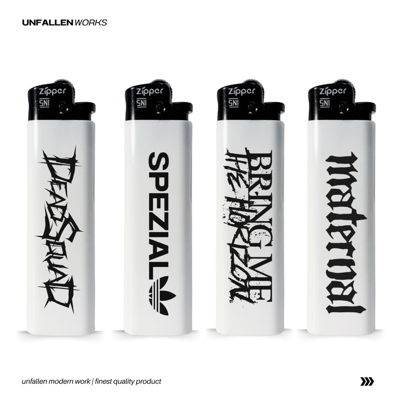 KOREK CUSTOM | KOREK ZIPPER MIRIP CRICKET | UNFALLENWORKS