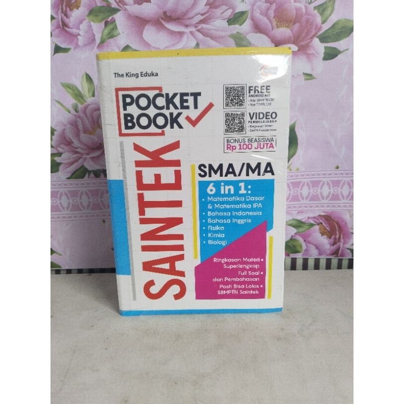 pocket book saintek SMA/MA