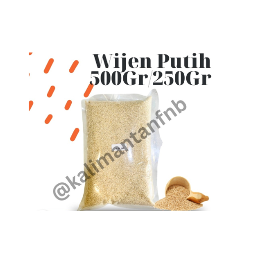 

Wihen Putih White Sesame 250Gr
