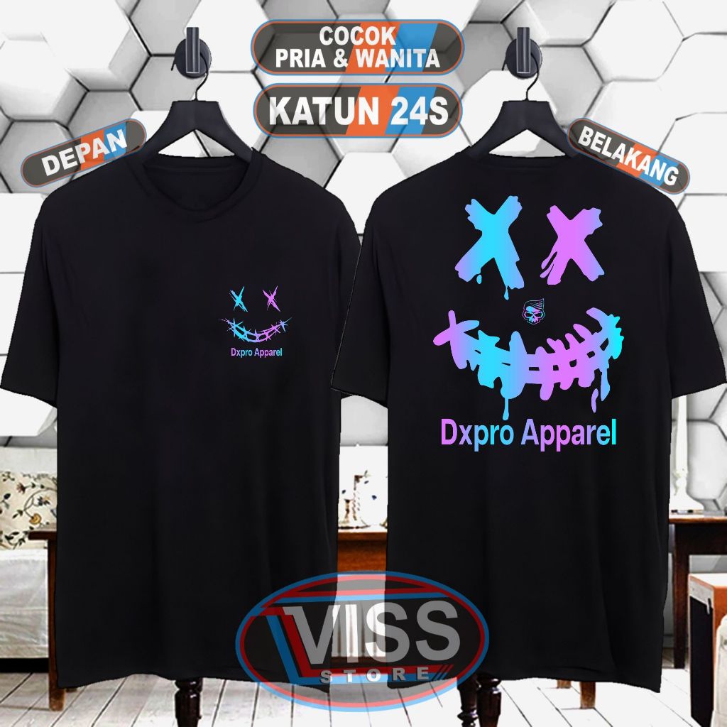 KAOS X_X APPAREL KAOS PRIA KAOS DISTRO