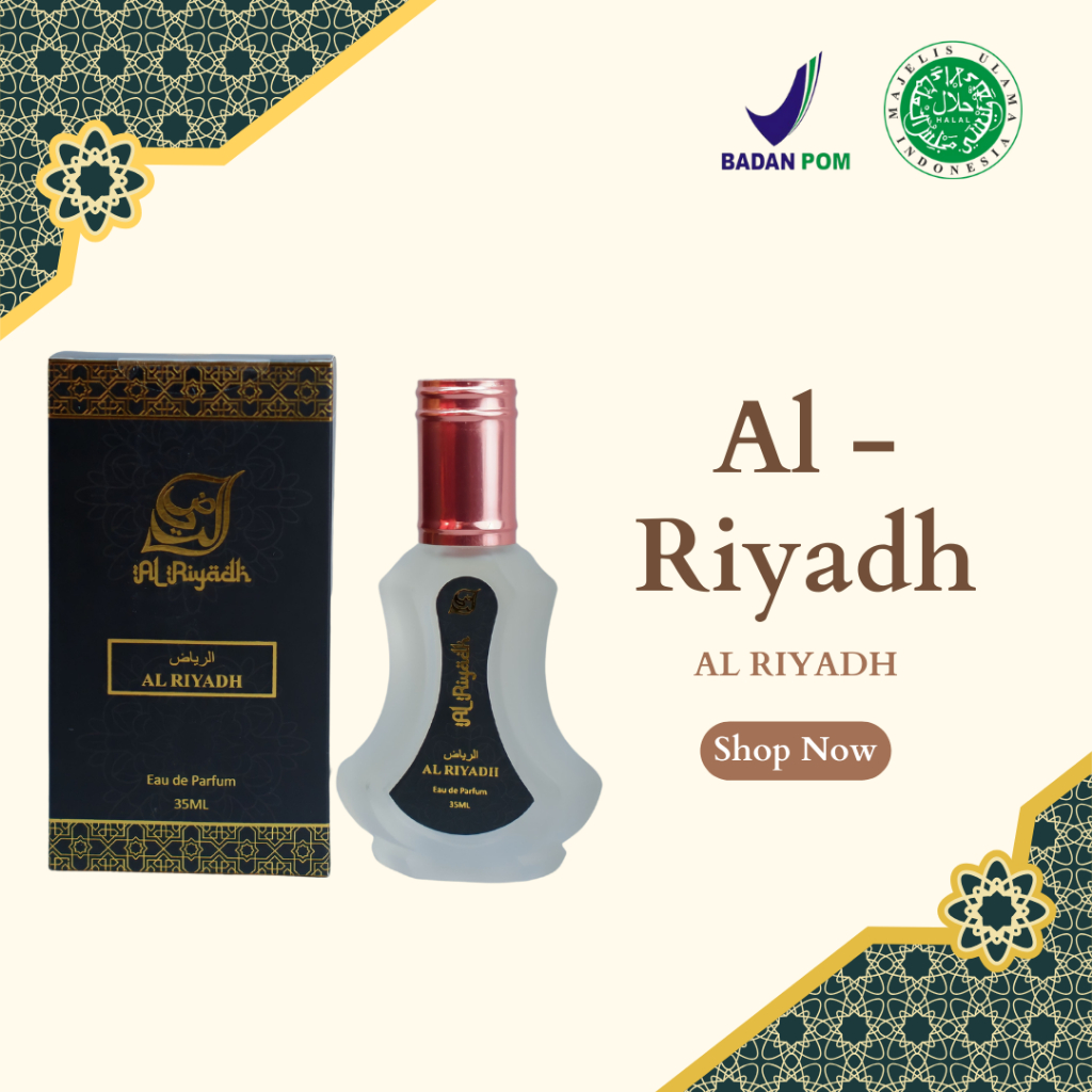 Parfum Al Riyadh by PRJ | Al Riyadh | Parfum Arabian | Parfum EDP | Parfum Tahan Lama | 35 ML