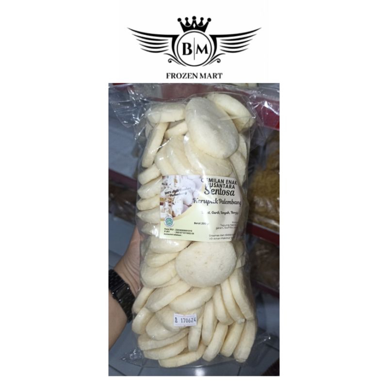 

Cemilan Nusantara Kerupuk Palembang 200gr.