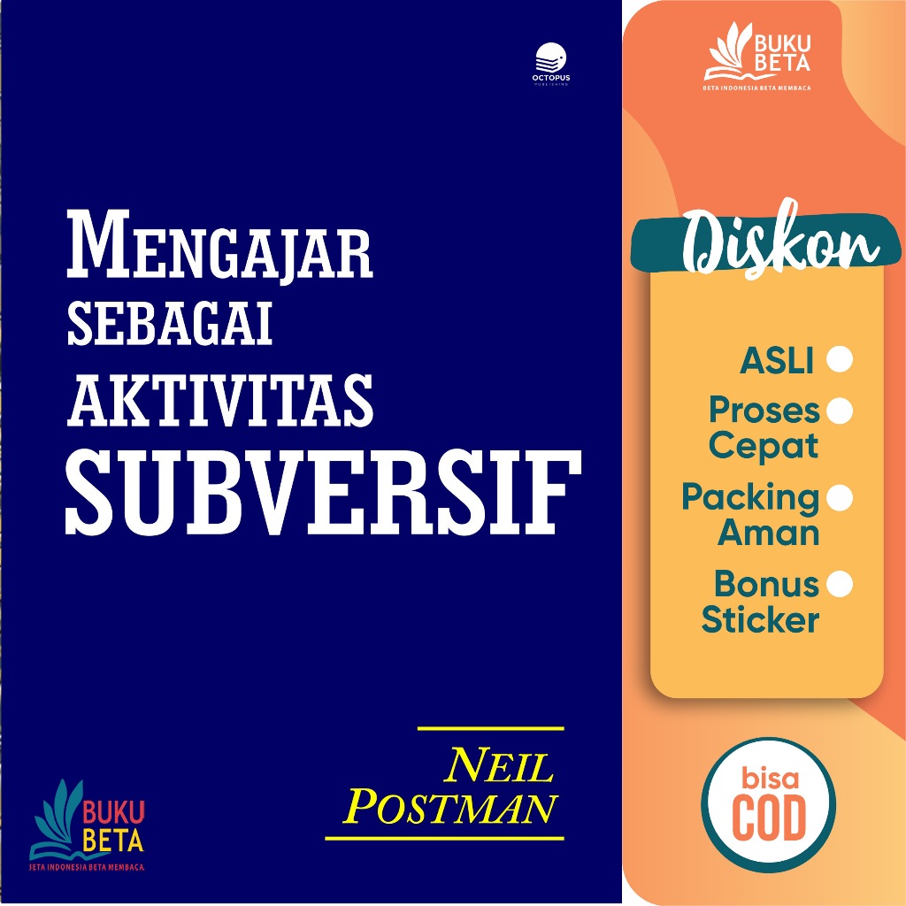 Mengajar Sebagai Aktivitas Subversif - Neil Postman