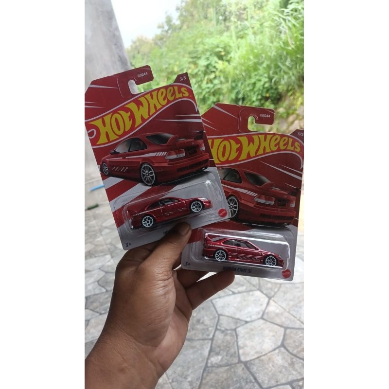 hotwheels civic si merah 2021