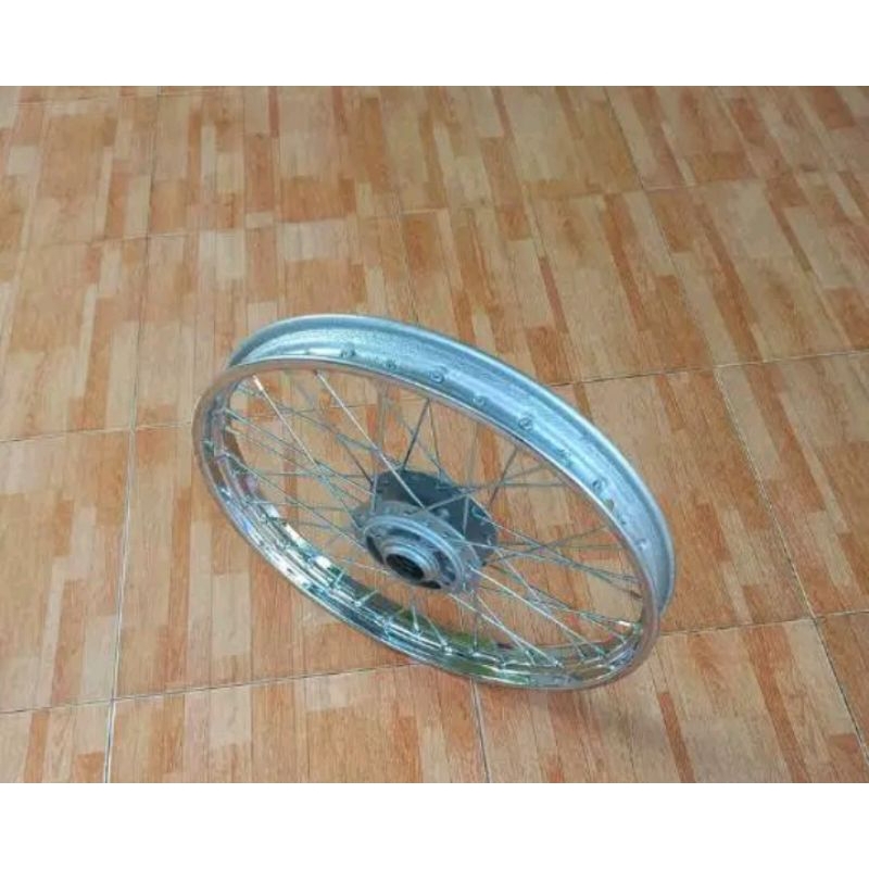 velg depan set jari jari tromol depan Revo lama old ORI asli Honda AHM