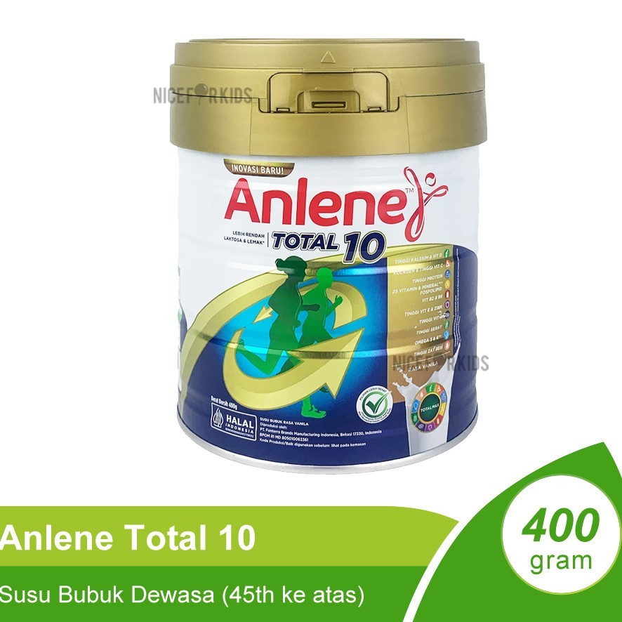 

Anlene Total 10 Vanila 400/800gr