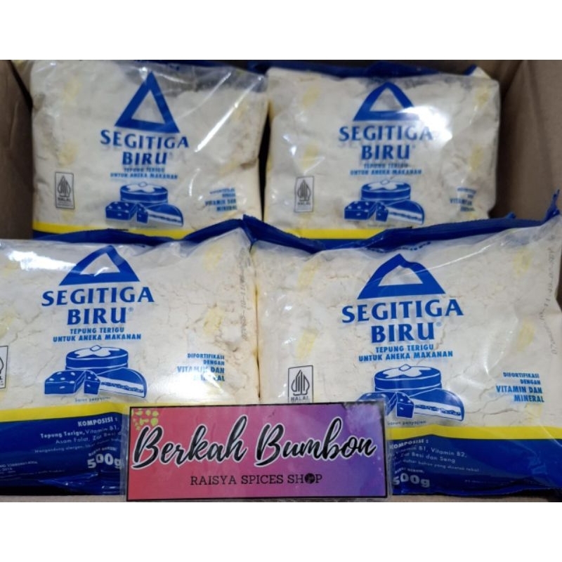 

Tepung SEGITIGA BIRU Bogasari 500gr