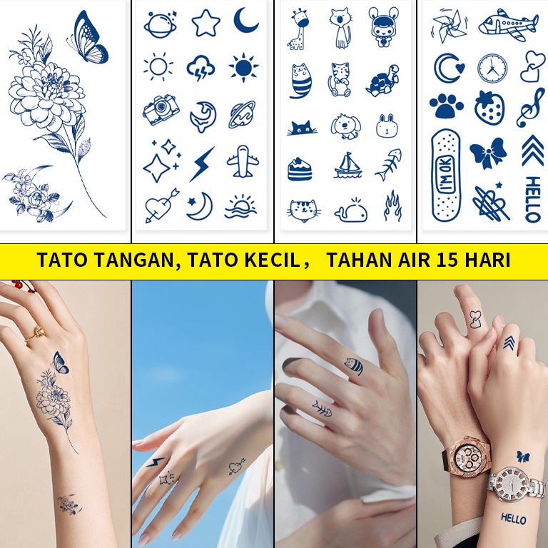 XPRESS TATTOO ARTISTtato tangan tato keciltato tahan airStiker Tato Fruit Ink15 hari tato temporer a