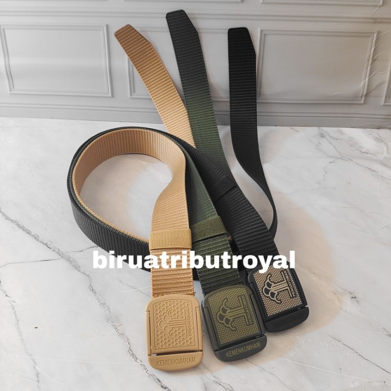 KOPEL SABUK PENGAYOMAN TACTICAL / IKAT PINGGANG TACTICAL KUMHAM - KEMENKUMHAM