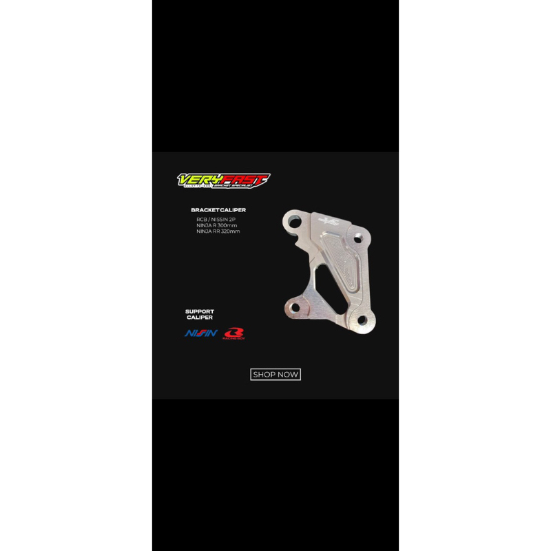 Breket rcb nissin samurai 2p ninja r300 rr320