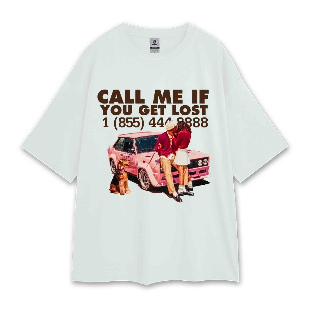 Call Me If You Get Lost StyleT-shirt  Oversize Tee