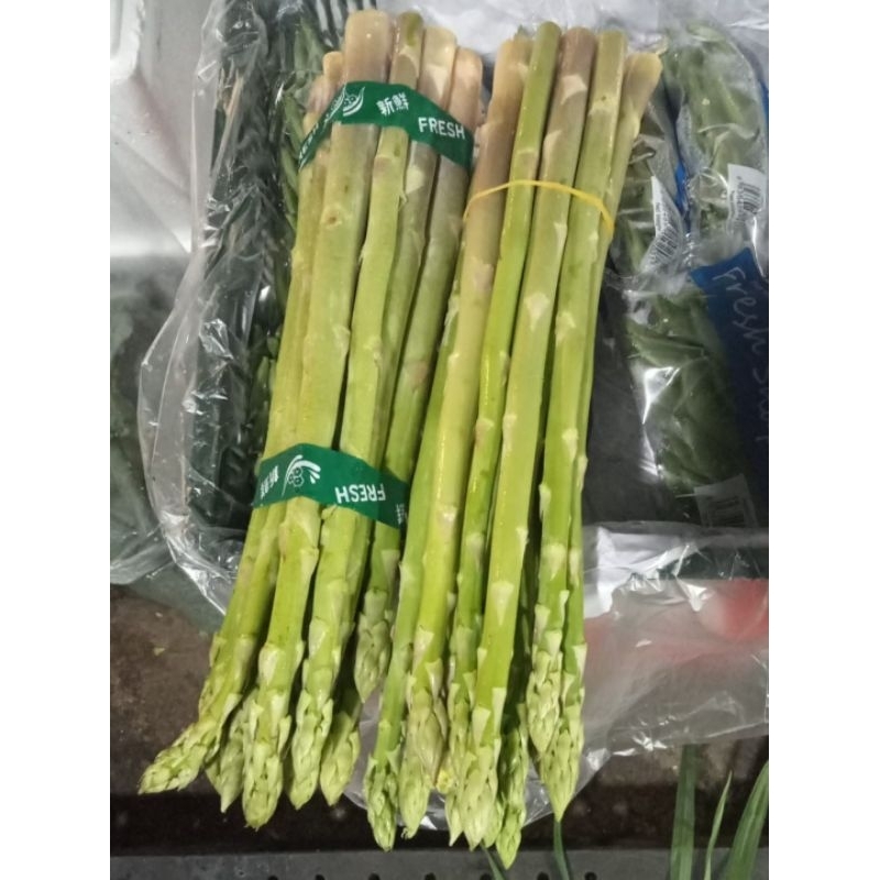 

ASPARAGUS 250G / SAYURAN STEAK / JAMIN SEGAR