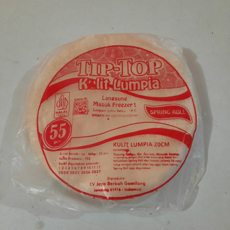 

Tip Top Kulit Lumpia Isi 50 pcs