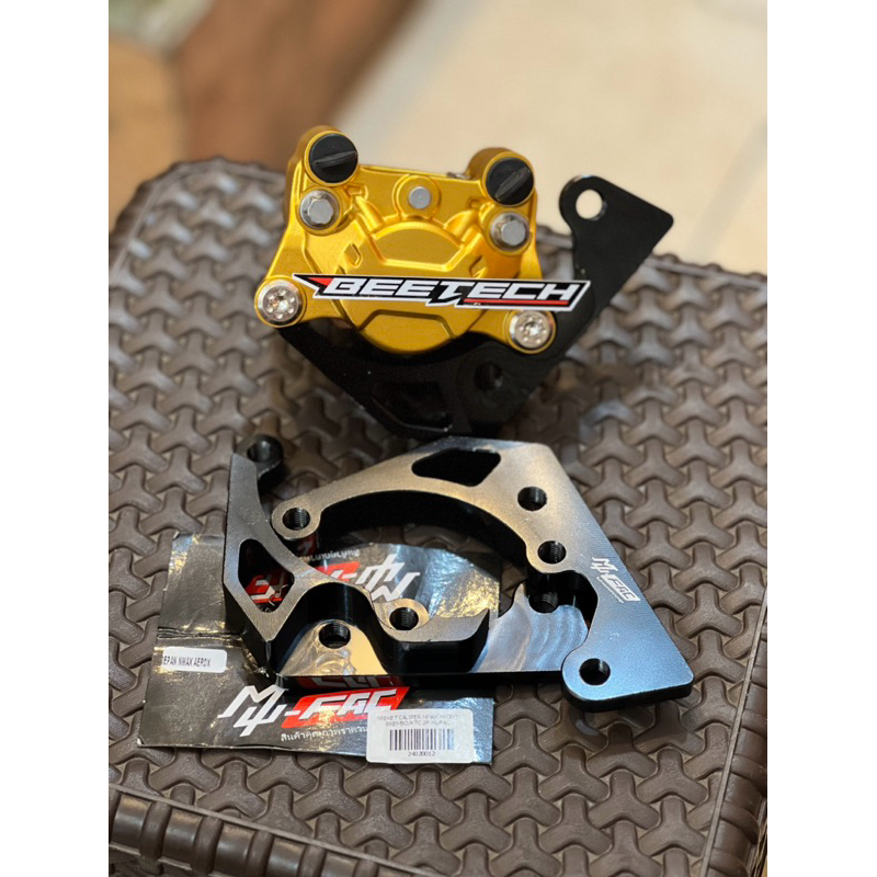 BREKET KALIPER NMAX/AEROX KALIPER BREMBO 2p DISK STANDAR MUFAC