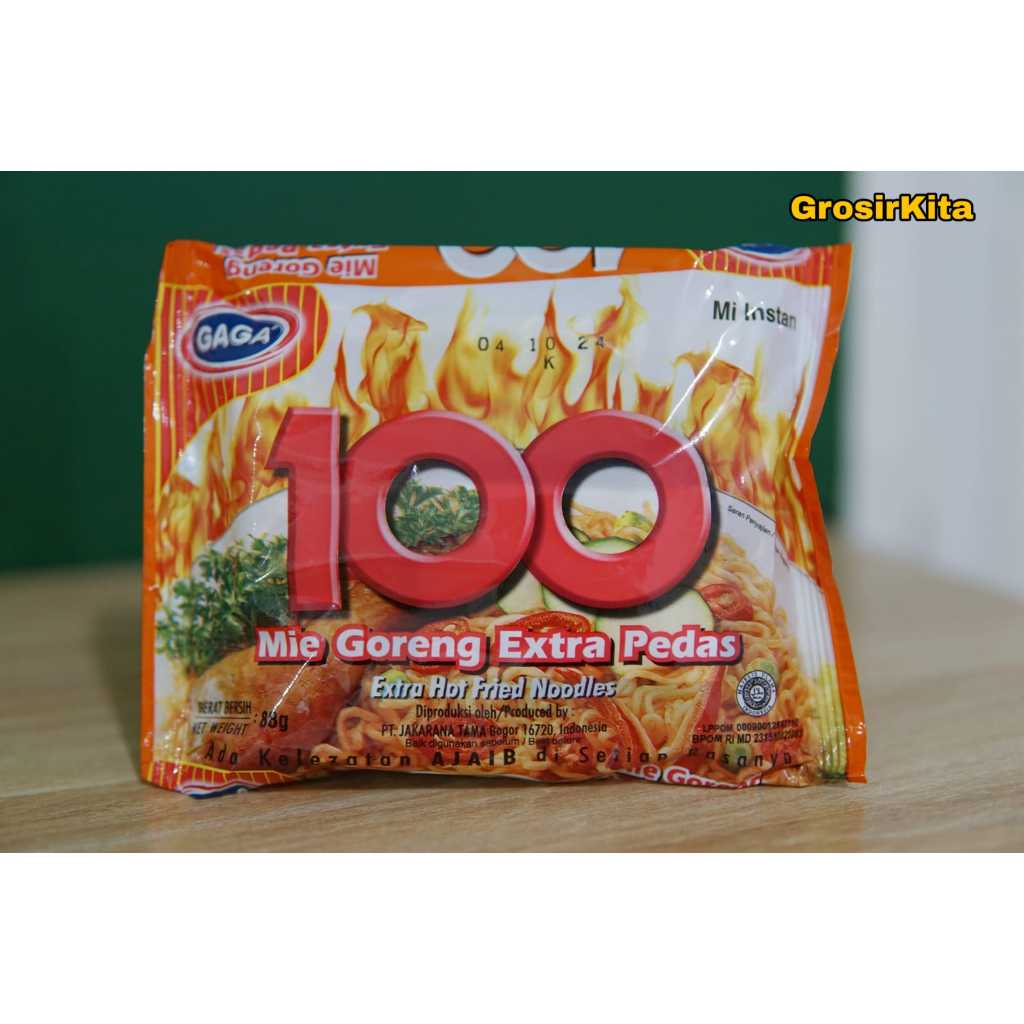 

Gaga Mie Goreng 100 Extra pedas - Original 88g