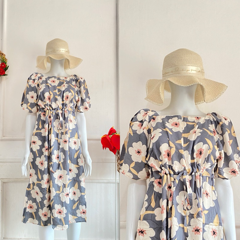 DRESS KERUT/DRESS RAYON BUSUI/DASTER KERUT BUSUI/DASTER RAYON PREMIUM