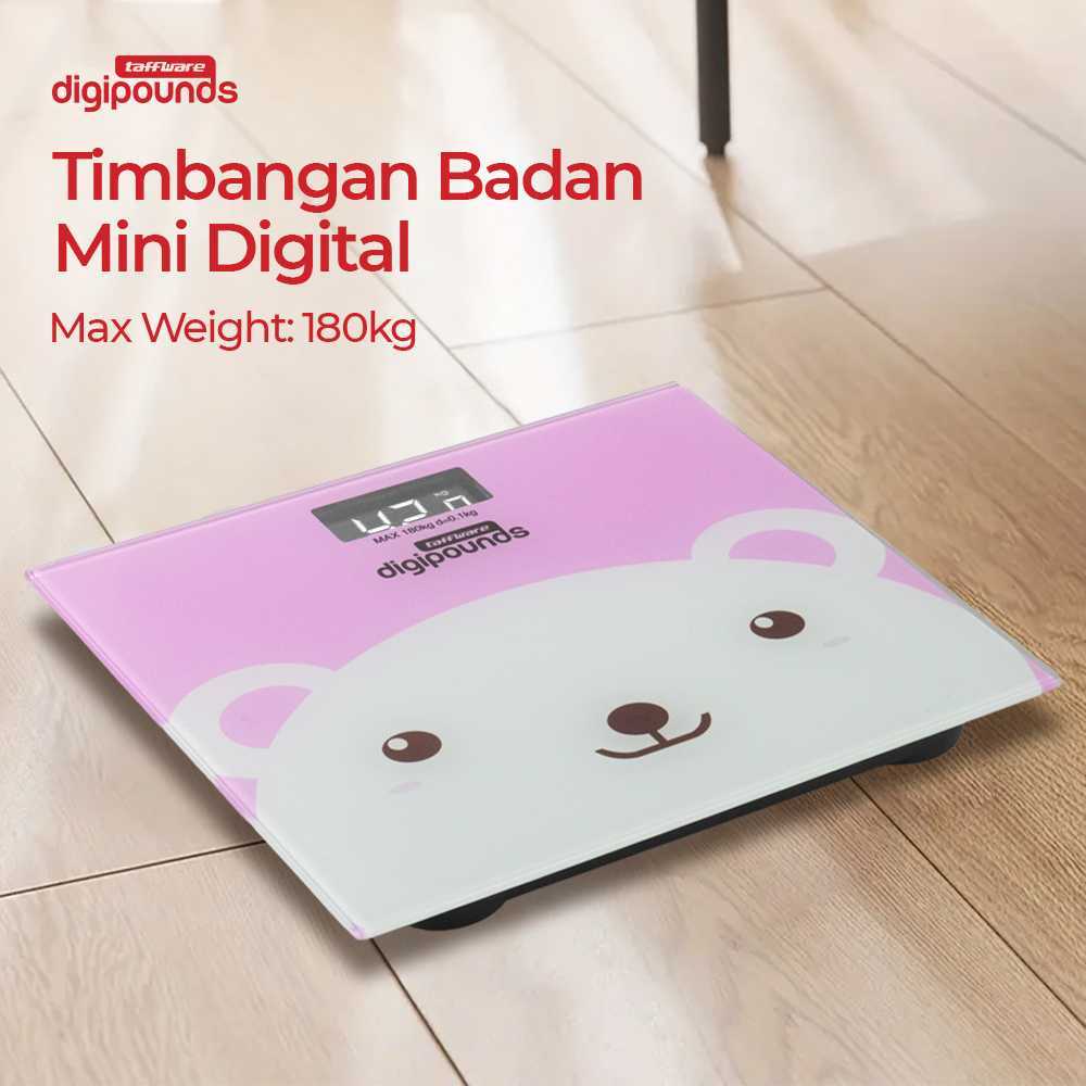 Timbangan Berat Badan Digital Motif lucu