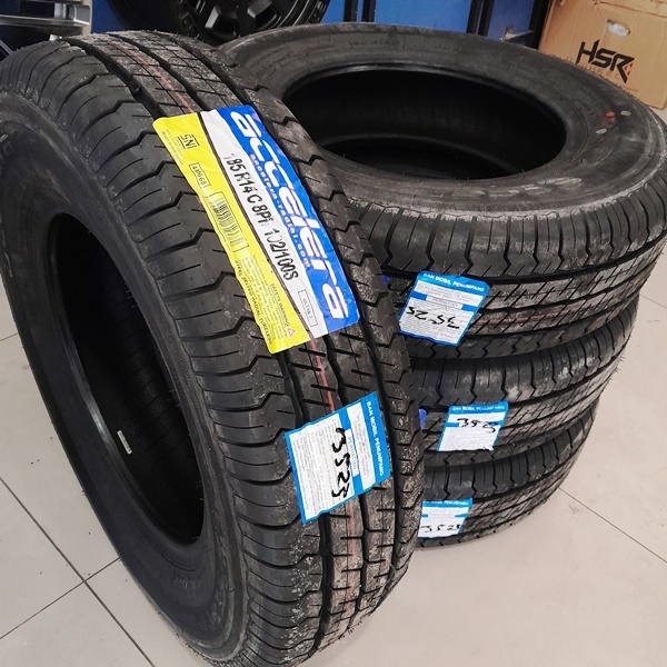 Ban muatan 185/r14 tubles ban mobil apv, granmax 185 ring 14 accelera ultra