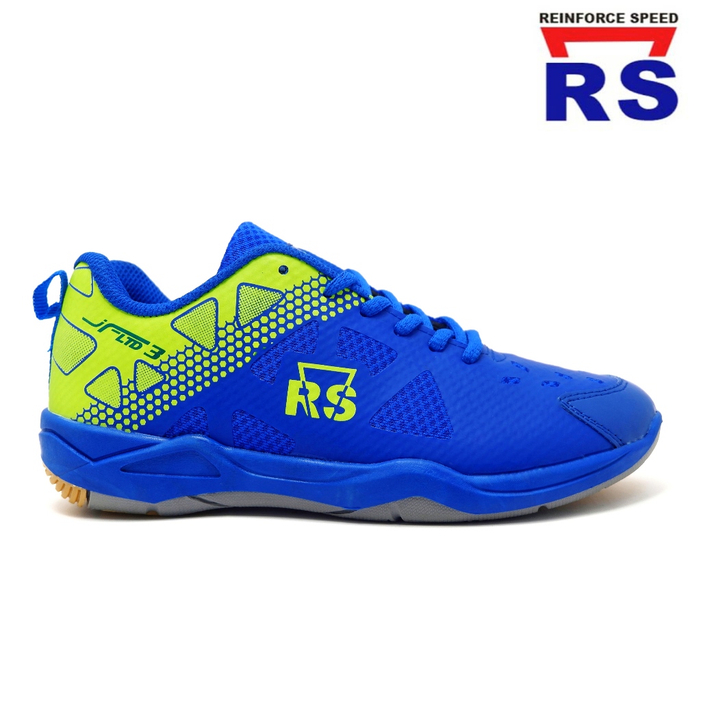 New Sepatu Badminton Rs Size 39-43 Sepatu Olahraga Voli Tenis Bulutangkis