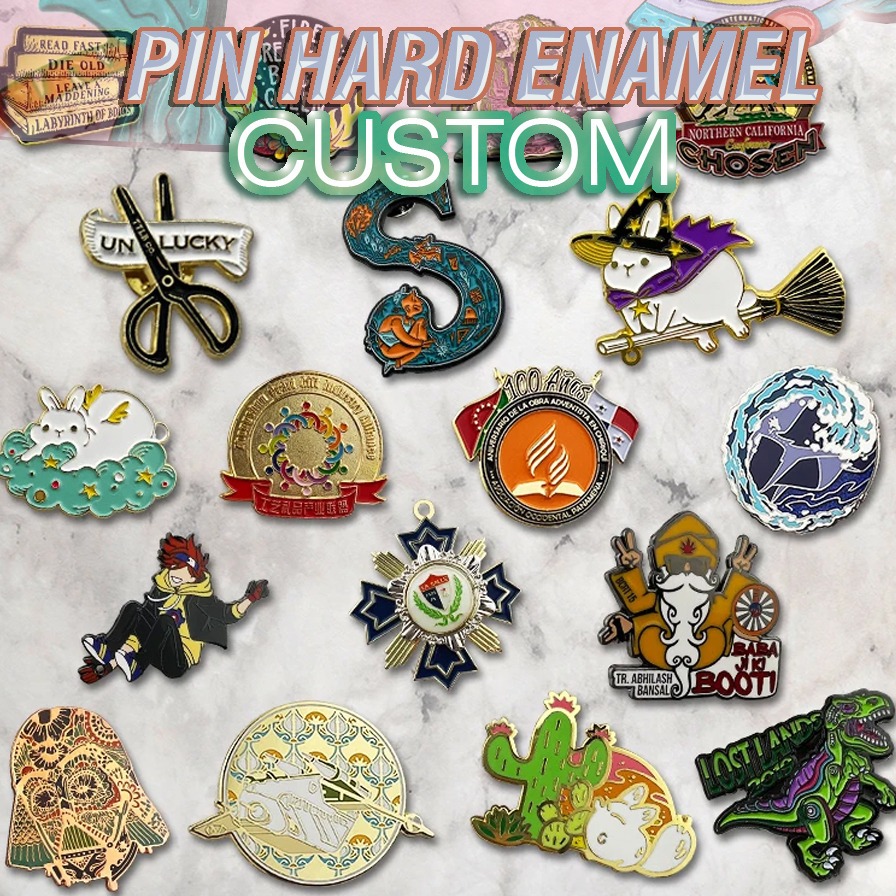 Grosir pin enamel, hard enamel custom. untuk beragam kebutuhan souvenir & pin & aksesoris. Sangat co