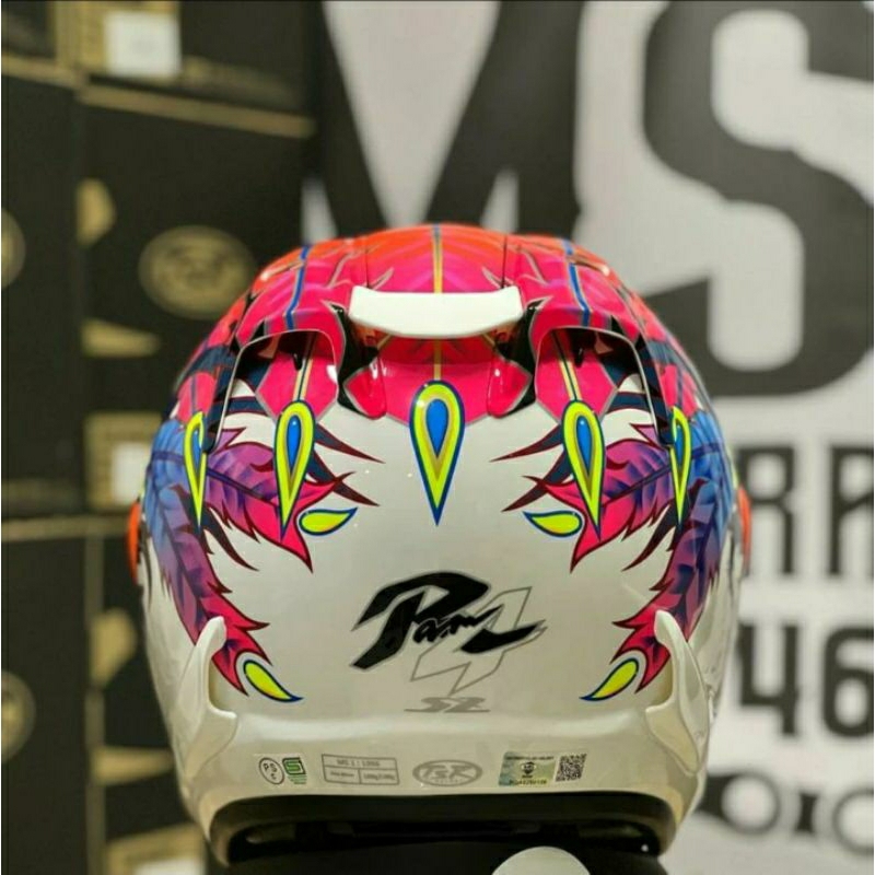 Helm Tsr Ram4 Motif Russel White