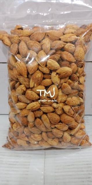 

COD ALMOND CANGKANG RASA SUSU OLEH2 HAJIUMROH 1KG