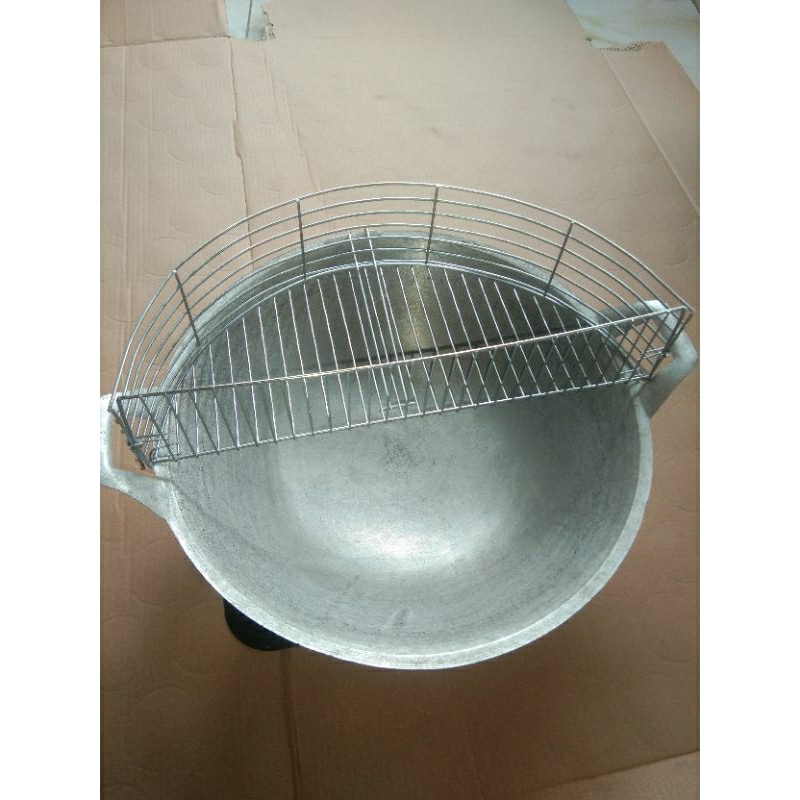 peniris minyak tanpa wajan 40cm 45cm dan 50cm