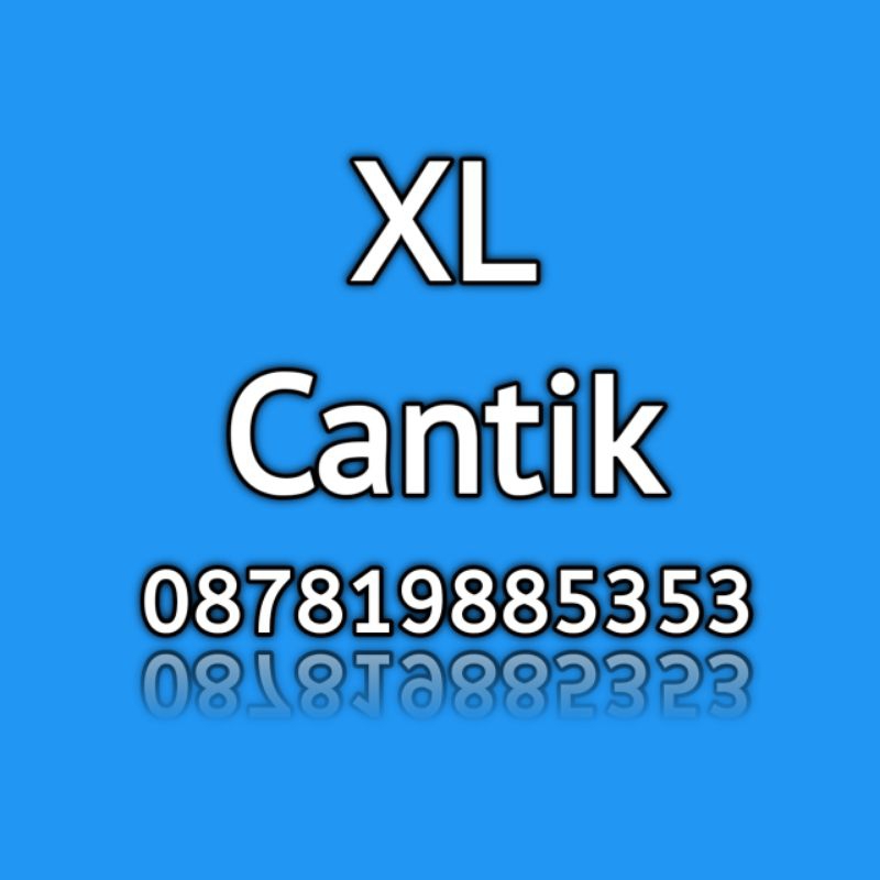 nomor cantik XL 1988 5353 ( 353 )