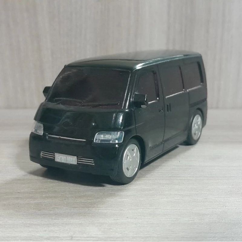 diecast miniatur daihatsu granmax hitam minibus loose apa adanya