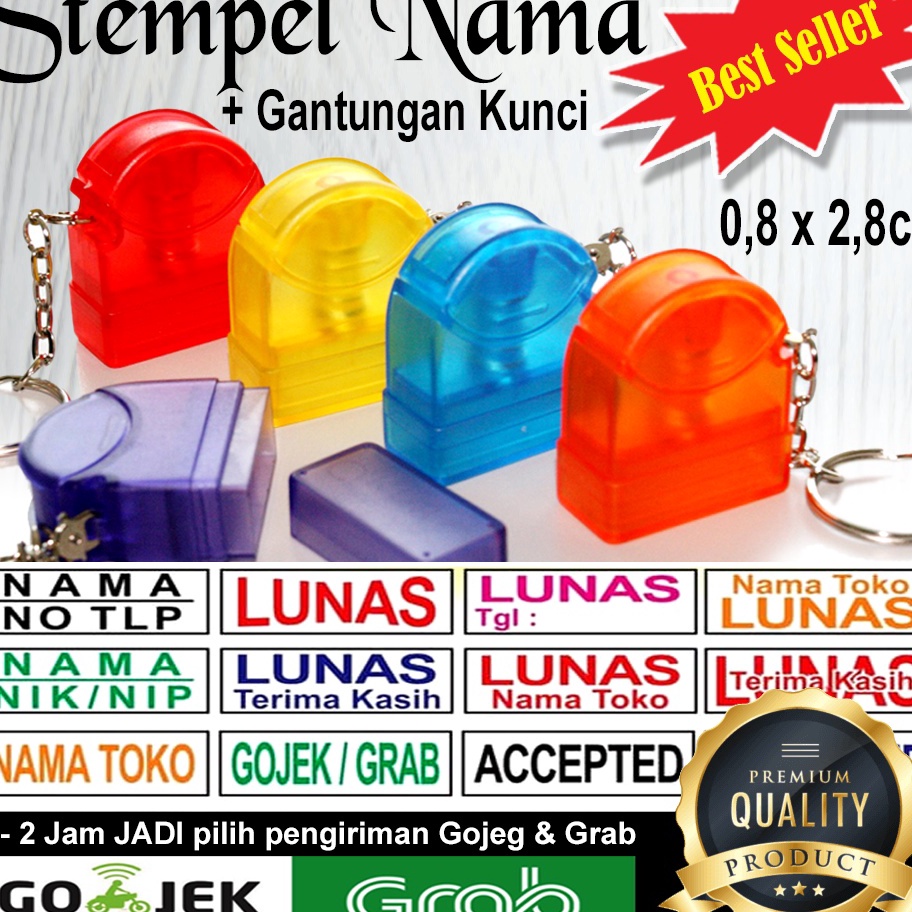 

DISKON Stempel Nama Stempel Dokter Stempel Bidan Stempel Perawat Stempel Gantungan Kunci