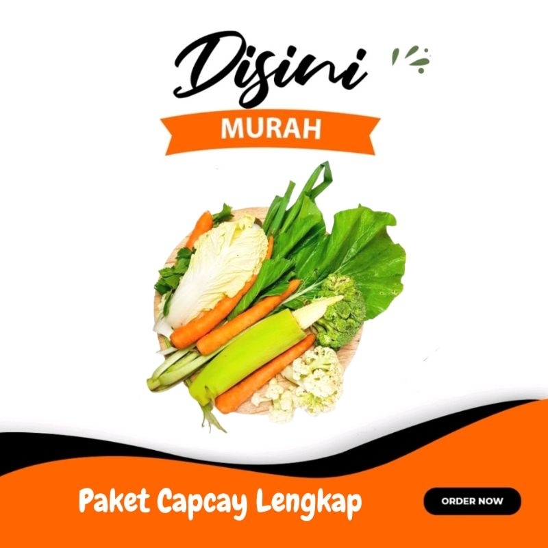 

paket capcay lengkap