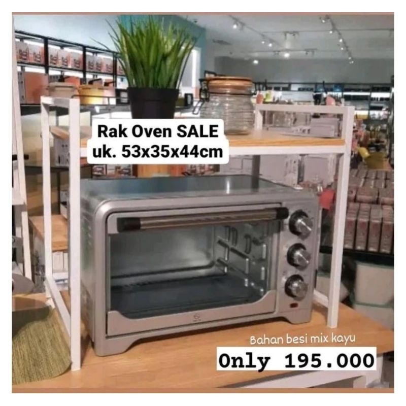 rak informa neo rak oven microwave rak minimalis serbaguna