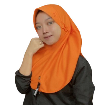 jilbab instant barya size M sampai kls 5 SD