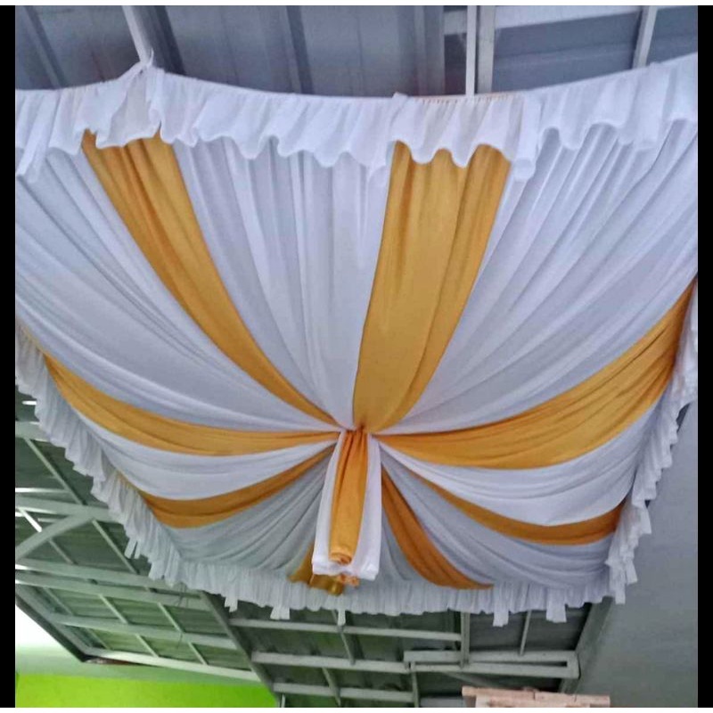 PLAFON BALON DEKORASI PLAFON TENDA MODEL BALON 6x6 kumplit SIAP PASANG