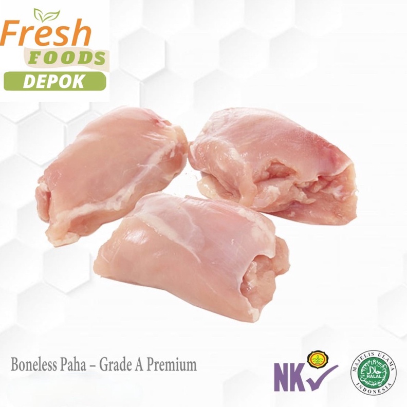 

Terbaru 1212 Boneless paha ayam fillet 1kg grosir