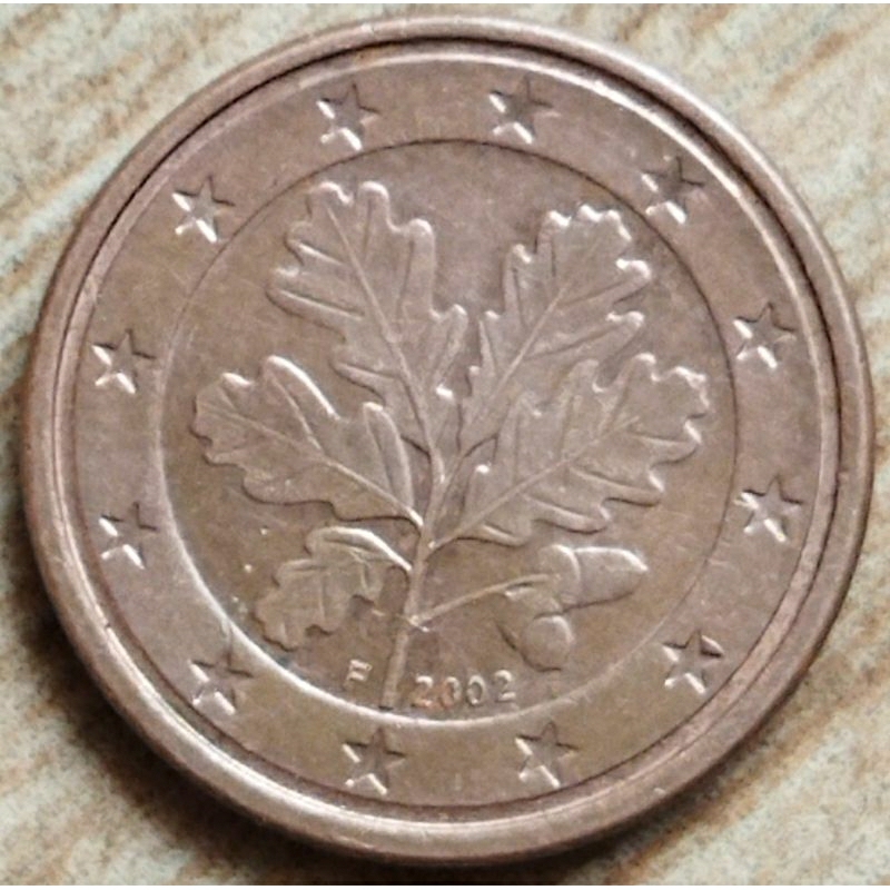 1 cent euro 2002 Jerman