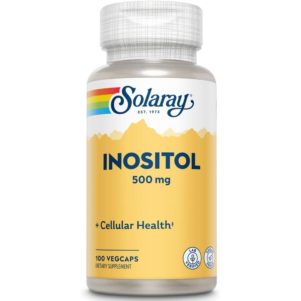 Solaray Inositol 500 mg 100 Capsules