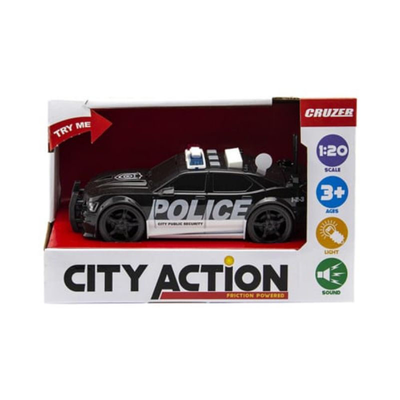 Cruzer 1:20 City Action Friction Police Car S2