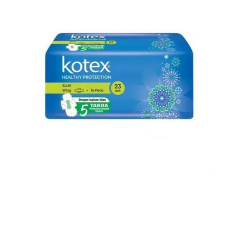 Kotex Healthy Protection slim wing 16 pads 23cm