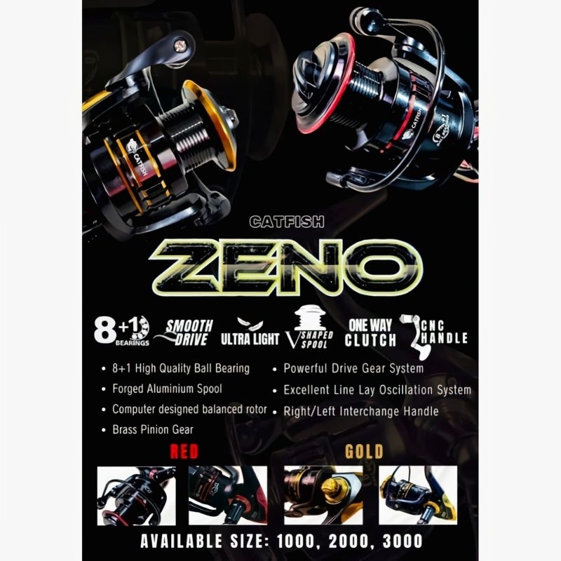 REEL CATFISH ZENO 1000 - 3000